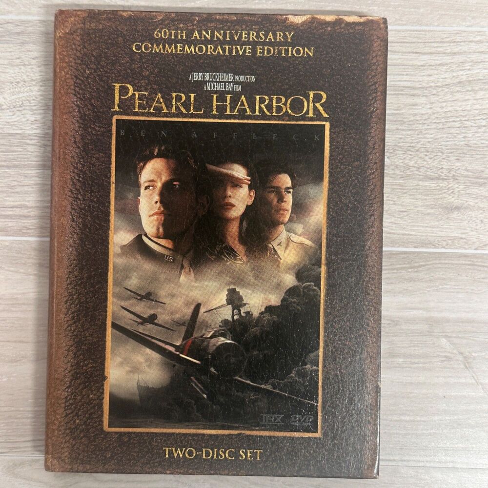 Pearl Harbor DVD 60th Anniversary Commemorative Edition 2001 Ben Affleck